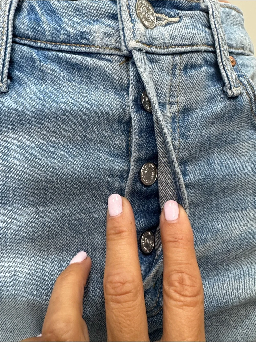 MOTHER The Tomcat The Confession Distressed Straight Crop Jeans 27